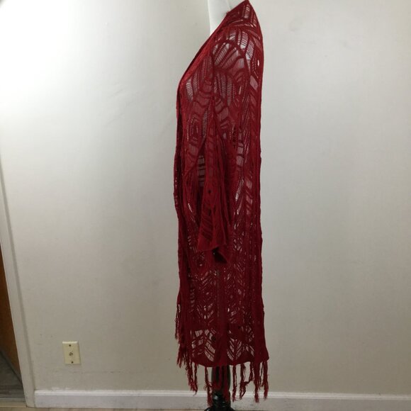 H&M Coachella Official Collection Open Front Shawl Cardigan l - Picture 4 of 9